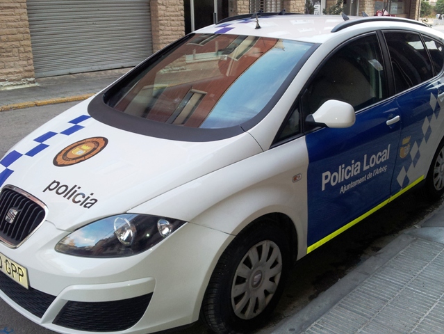 Cotxe Policia-RètolsDigimp
